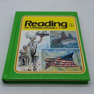 Bob Jones Reading for Christian Schools 2-2 Hardcover Reader Homeschooling BJU